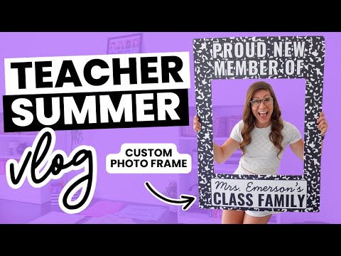 New Things for Next School Year | Student Notebooks, Word Wall, & Photo Frame