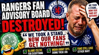 Rangers Advisory Board's Deluded Statement Blaming Celtic