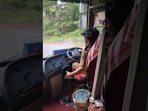 VOLVO multy Axle bus incredible Driving skills with amazing steering controls🔥#youtube #shorts#volvo
