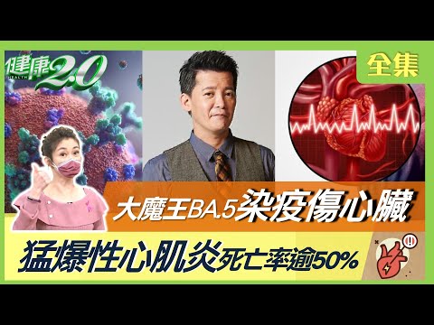 BA.5大魔王傷心臟 染疫增15.7倍心肌炎！謝哲青罹心肌炎瘦10公斤！流感大年雙疫夾擊 猛爆性心肌炎死亡率逾50%！拍打血海穴灌氣+共鳴呼吸法活血通脈！ 健康2.0 20221009 (完整版)