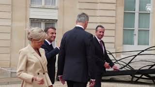 Recepción ofrecida por el Presidente de la República francesa, Su Excelencia Emmanuel Macron