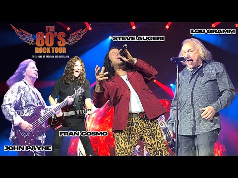 The 80s Rock Tour LIVE in Puerto Rico | Asia, Boston, Journey & Foreigner