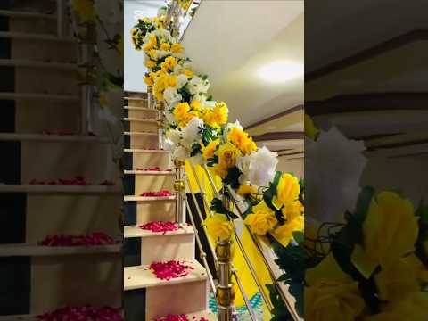 Very Beautiful bridal room decoration #beautifuldecoration #bridalroomdecoration #youtubeshortviral