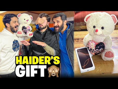 Haider's Birthday Gift is Ready🙈iPhone 16 Pro max in the Teddy Bear💕