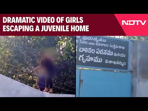 Dramatic Video Of Girls Escaping A Juvenile Home