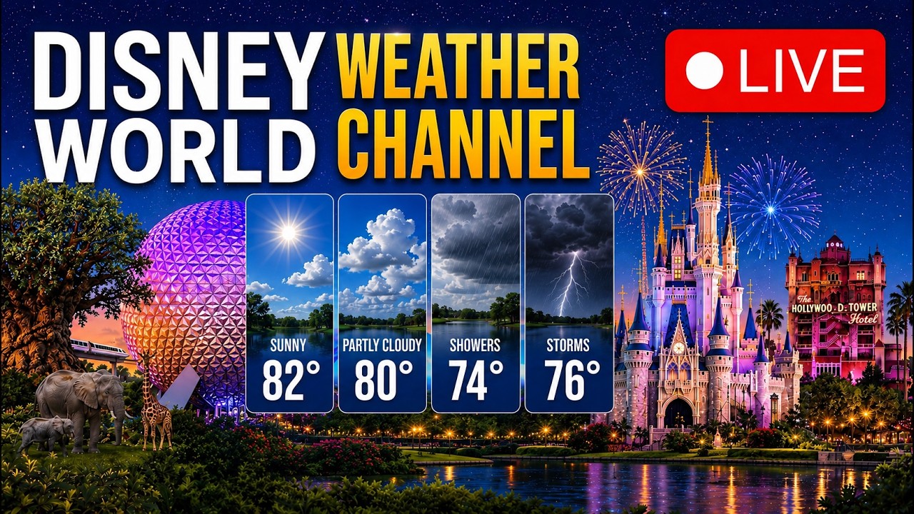 Live webcam of Disney World Weather Channel
