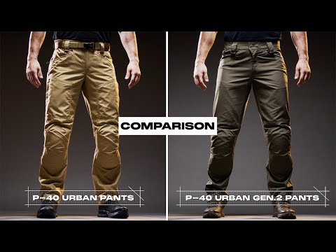 P-40 Urban Pants vs P-40 Urban Gen.2 Pants | A Comparison