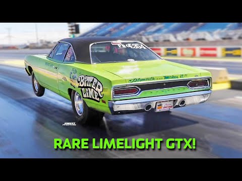 UNVEILING A HIDDEN GEM! RARE LIMELIGHT '70 PLYMOUTH GTX! RT66 JOLIET!