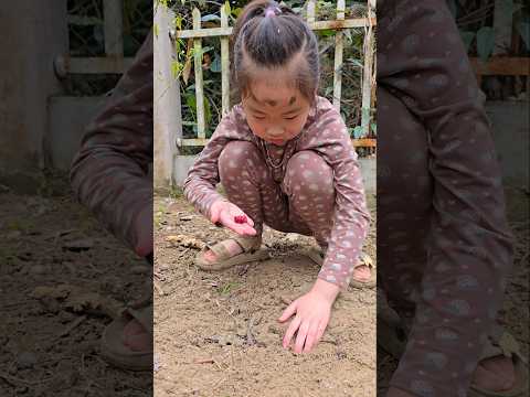 Poor girl was ridiculed by her friends for eating food that fell on the ground p2😟 #short