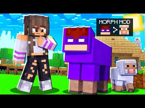 EU SECRETAMENTE TROLLEI MINHA IRMÃZINHA COM MODS DE TRANSFORMAÇÃO NO MINECRAFT!! ‹ DONAT3LO ›
