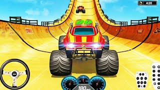 Impossible Stunt Monster Truck Super Driving Game - Monster Truck Game - Car Race - Gadi Wala