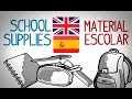 Mastering School Supplies Vocabulary in English and Spanish