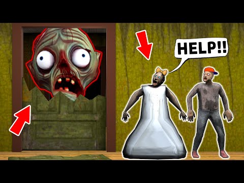 Granny vs Zombie vs Grandpa - funny horror animation (30 mins of fun)
