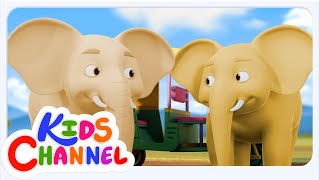 Ek Mota Hathi Telugu Rhyme, పెద్ద బొద్దు ఏనుగు, Chidiya Rani + More Kids Song and Cartoon Videos