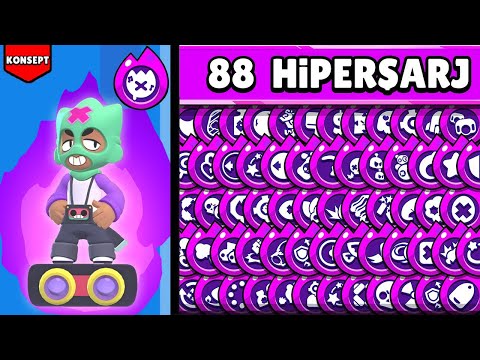 OYUNA EKLENEBİLECEK 33 YENİ HİPERŞARJ !!! - Brawl Stars Konsept