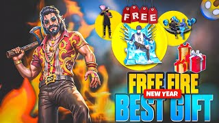 FREE FIRE NEW YEAR BEST GIFT IN FREE !!😲✨#brgaming42 @FreeFireIndiaOfficial