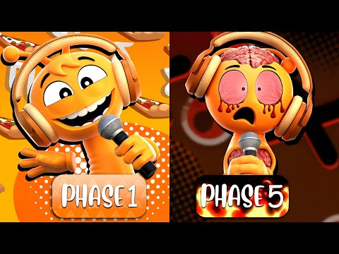 ALL BEST INCREDIBOX SPRUNKI ANIMATED INTRO SONGS | PHASE 1 - PHASE 5 (Incredibox Sprunki Animation)