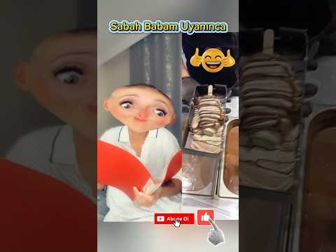 Sabah babam uyanınca #shorts #keşfet #comedy #keşfetedüş