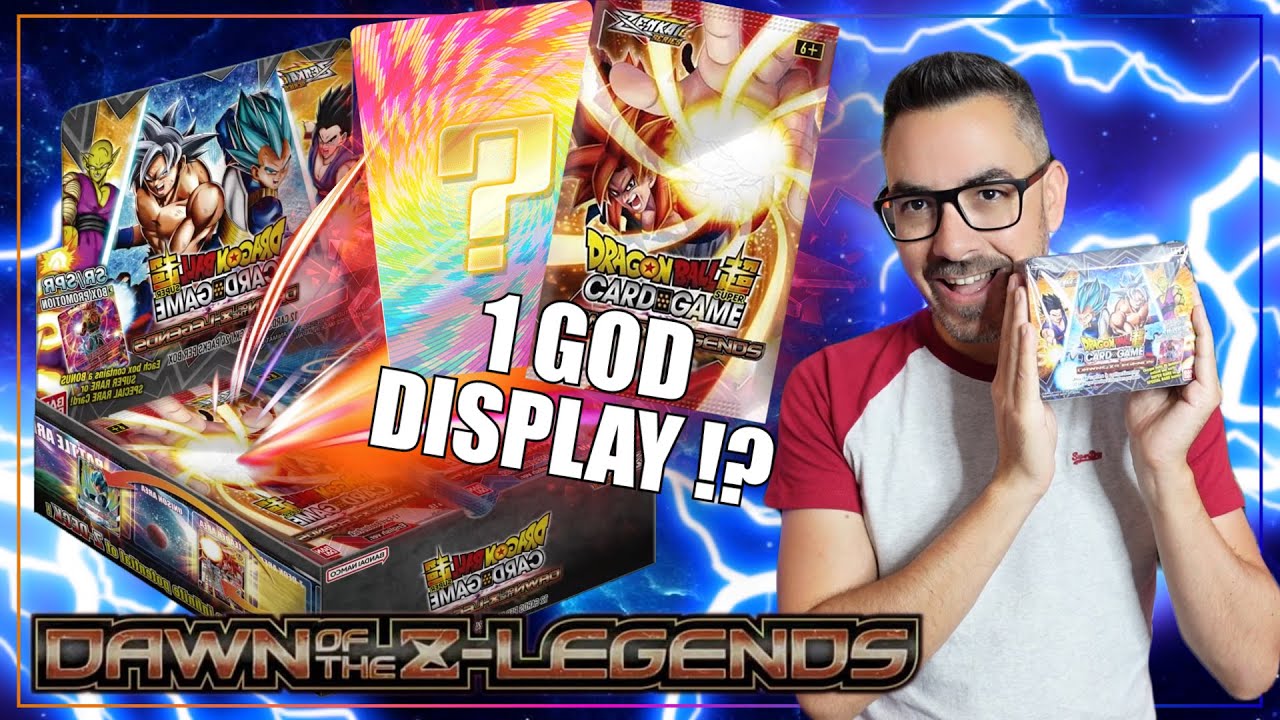 1 GOD PACK ? 1 GOD RARE ? OU LES 2 ?? | DAWN OF THE Z LEGENDS - DRAGON BALL SUPER CARD GAME [BT18]