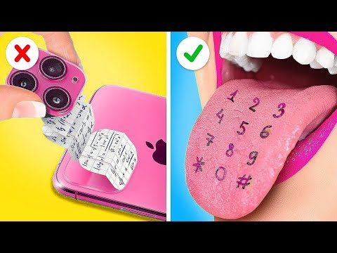 🎨✨ IDEAS DE MANUALIDADES GENIALES | ¡TRUCOS ESCOLARES IMPERDIBLES! 👩‍🏫 VS 🧑‍🎓 por 123 GO!