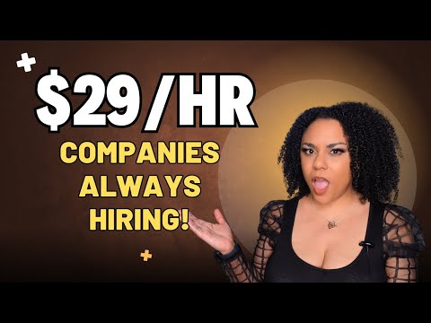 4 Remote Companies Always Hiring Work From Home Jobs 2025!