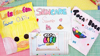 Paper diy | サンリオトカボカ ララファンファン ブラインドバッグ 手作り工作 Sanrio Compilation blind bag 💗 asmr