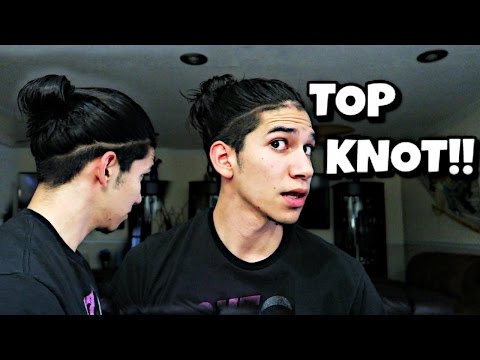 HOW TO TIE A TOP KNOT FOR MEN!!! ( Tutorial )