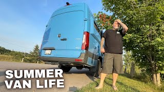 The Older I Get The Less This Is TOLERABLE. Van Life at a REST AREA