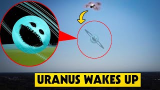 DRONE CATCHES URANUS WAKES UP IN REAL LIFE! | THE MOON WAKES UP