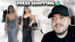 OFFICIALLY DRESS SHOPPING!