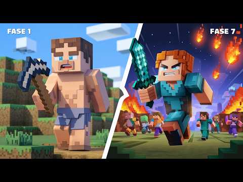 10 YouTubers Overleven Fases Op Skyblock