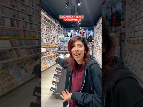 La mamma fissata coi numeri #fumetteria #manga #starshock #anime #starshoproma #humor #clienti