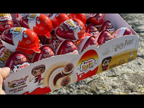 Kinder joy Harry Potter quidditch 2024 / opening 30 kinder surprise eggs