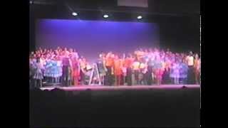 UWP83C, Cast C 1983, Up with People,  Dress Rehearsal Aug 11, 1983