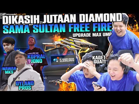 MINTA JUTAAN DIAMOND SAMA DYLAND PROS, KOPRAL JONO & WAWAN MKS - FREE FIRE INDONESIA