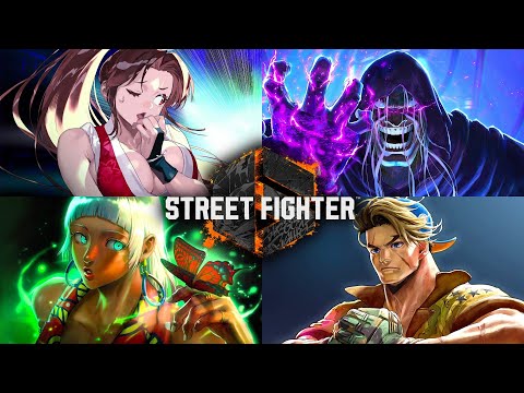 Street Fighter 6 - All Arcade Cutscenes / Character Stories (Years 1-2 Fighters Edition | 4K 60FPS)
