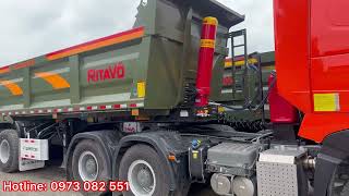 ĐẦU KÉO HOWO SITRAK T7H 460HP CẦU DẦU 4.77 MOOC BEN JUNTON ĐẸP CHẮC CHẮN 