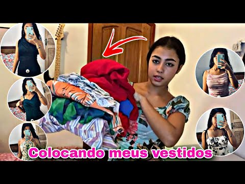 MOSTRANDO E EXPERIMENTANDO TODOS OS MEUS VESTIDOS! DO VELHO AO NOVO