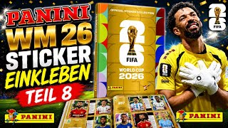 Lamine Yamal eingeklebt🔥|Panini Fifa WM 2026 Sticker einkleben Teil 8!🥰