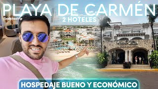 2 HOTELES en Playa del Carmen BONITOS Y ECONÓMICOS ¿Valen la Pena? @sebitastrip