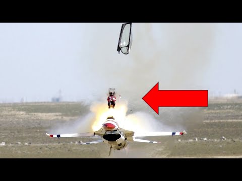 INCROYABLE EJECTION EN F-16