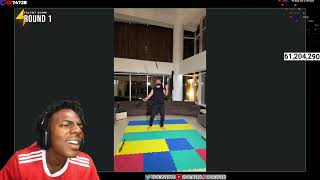 iShowSpeed Reacts To A Machete Juggler On His Talent Show 😱🔪