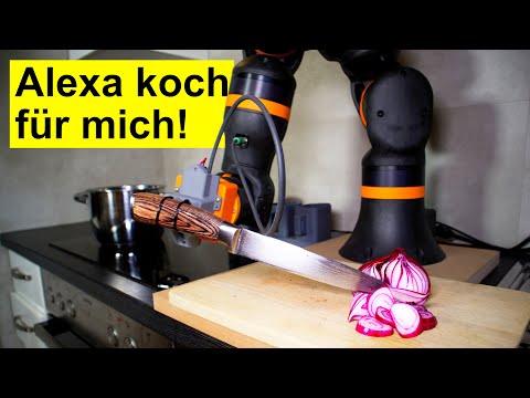 Sprachgesteuerter Kochroboter