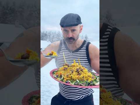 WOSTOK PLOV aus Afghanischem Kazan 👌🏼👨🏻