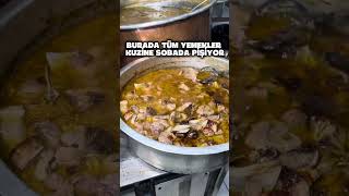 YAKLAŞIK 70 YILLIK BU MEKANDA TÜM YEMEKLER BÖYLE KUZİNE SOBADA PİŞİYOR👌😍