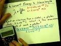 Photon Energy and Wavelength Calculations