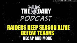 RAIDERS SMASH TEXANS