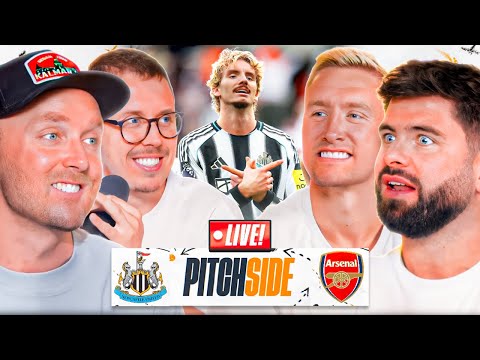 Newcastle v Arsenal I Pitch Side LIVE