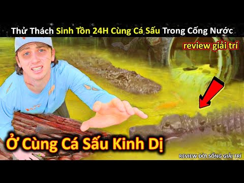 Phát Hiện Kinh Dị Khi Thử Thách Sống Trong Cống Nước Suốt 24 Giờ || Review Giải Trí Đời Sống