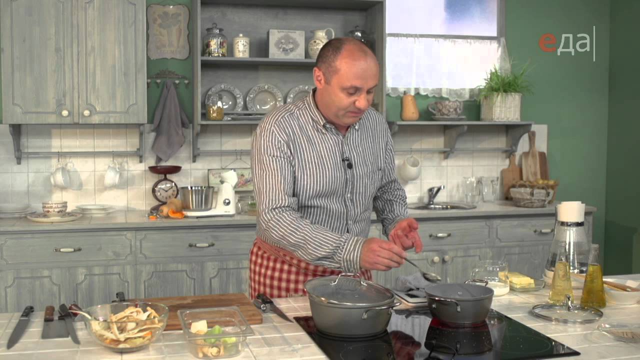 Крем-суп из тыквы и крем-суп из пастернака